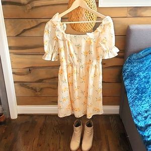 Babydoll Floral Dress